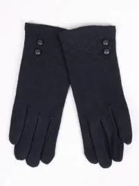 eleganckie-bawelniane-dotykowe-damskie-rekawiczki-guziczki-do-ekranow-23-cm