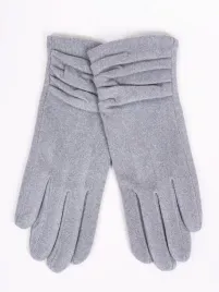 eleganckie-szare-miekkie-rekawiczki-damskie-do-ekranow-dotykowych-23-cm