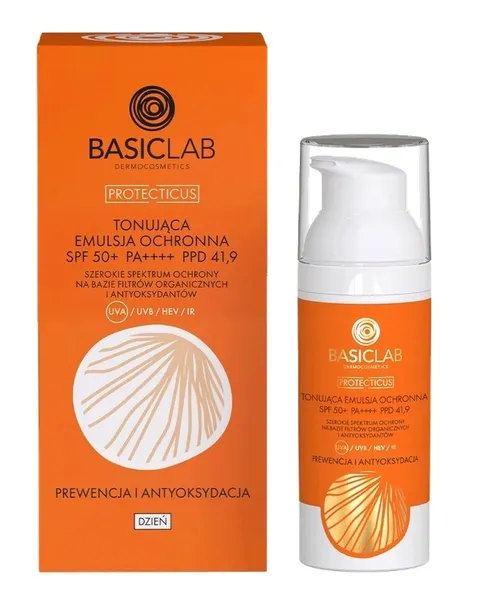 basiclab-protecticus-tonujaca-emulsja-ochronna-do-twarzy-spf50-50-ml