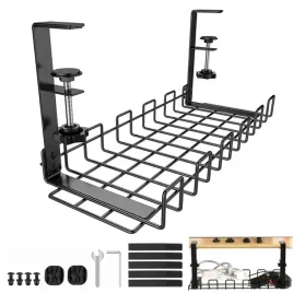 organizer-kabli-pod-blat-biurko-polka-regulowana