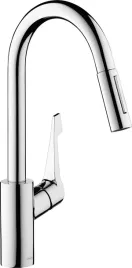 hansgrohe-bateria-kuchenna-wyciagana-chrom-obrotowa
