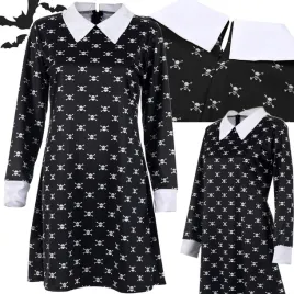 sukienka-wednesday-addams-stroj-kostium-dla-dzieci-halloween-przebranie-145