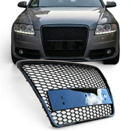 audi-a6-c6-2004-2008-grill-plaster-miodu-czarny-polysk-rs-atrapa-zderzaka