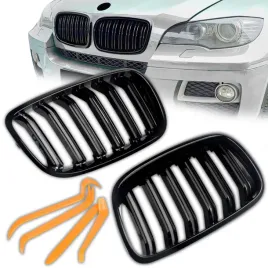 grill-bmw-x5-e70-x6-e71-czarny-polysk-nerki-atrapa-zderzaka-black-komplet