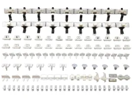 122x-zestaw-spinek-mocujacych-do-listwy-mercedes-w124-komplet-122-sztuki