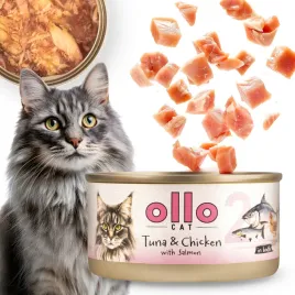 ollo-cat-nr-2-mokra-karma-dla-kota-kociat-tunczyk-kurczak-losos-puszka-70g