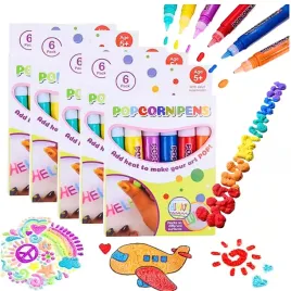 magiczne-mazaki-popcorn-pens-efekt-3d-wypukly-puszysty-rosnacy-rysunek
