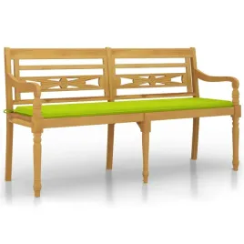 lawka-batavia-z-jasnozielony-poduszka150cm-lite-drewno-tekowe
