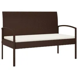 lawka-ogrodowa-z-poduszka-brazowa-105-cm-polirattan