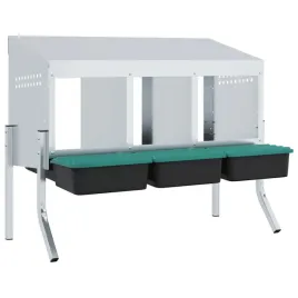 skrzynka-legowa-dla-kur-835x50x63-68-cm-srebrna-ciemnozielona-czarna