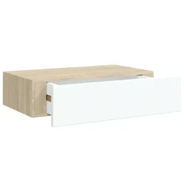wiszaca-polka-z-szuflada-dab-biel-40-x-235-x-10-cm