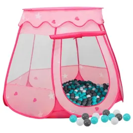namiot-do-zabawy-z-250-pileczkami-rozowy-102x102x82-cm