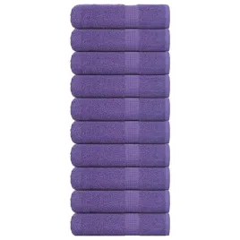 reczniki-do-rak-10-szt-fioletowe-50x100cm-360-gsm-100percent-bawelna