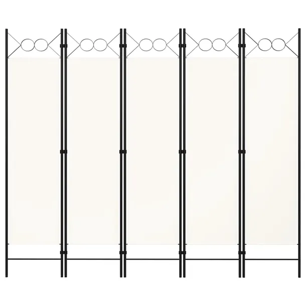 parawan-5-panelowy-bialy-200-x-180-cm