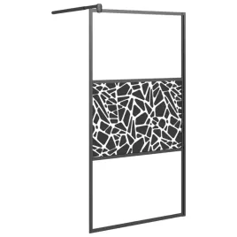 scianka-prysznicowa-100x195cm-szklo-esg-wzor-kamieni-czarny