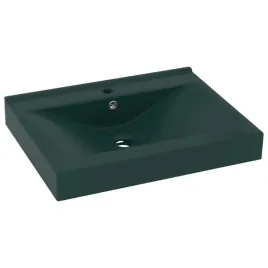 umywalka-z-otworem-na-kran-matowa-ciemna-zielen-60x46-cm