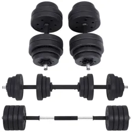 songmics-hantle-regulowane-z-gryfem-2x15kg-30kg-zestaw-czarny