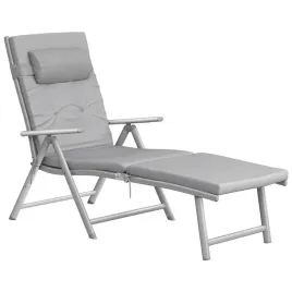 songmics-lezak-ogrodowy-skladany-z-materacem-szary-aluminiowy-150kg