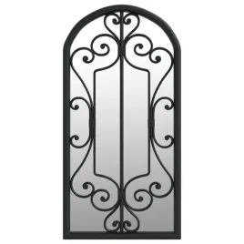 lustro-ogrodowe-czarne-70x30-cm-zelazna-rama