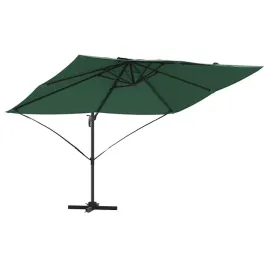 parasol-romanski-z-bocznym-mocowaniem-zielony-i-czarny