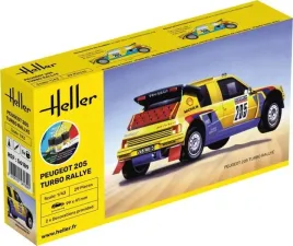 heller-56189-starter-set-peugeot-205-turbo-rally-1-43