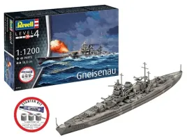 revell-75181-starter-kit-1-1200-niemiecki-pancernik-gneisenau