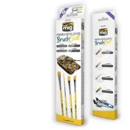 ammo-mig-7604-zestaw-pedzli-streaking-and-vertical-surfaces
