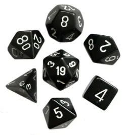kosci-rpg-matowe-czarne-zestaw-7-szt
