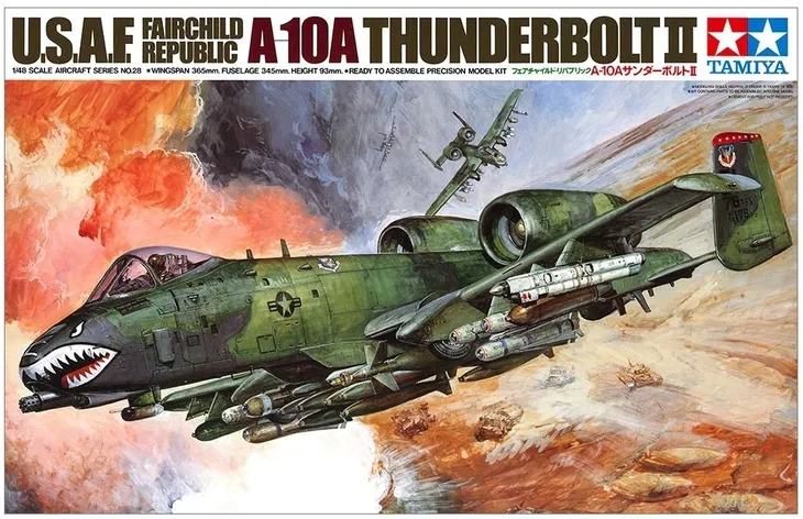 1:48 Tamiya 61028 Fairchild Republic A10A Thunderbolt II - model samolotu