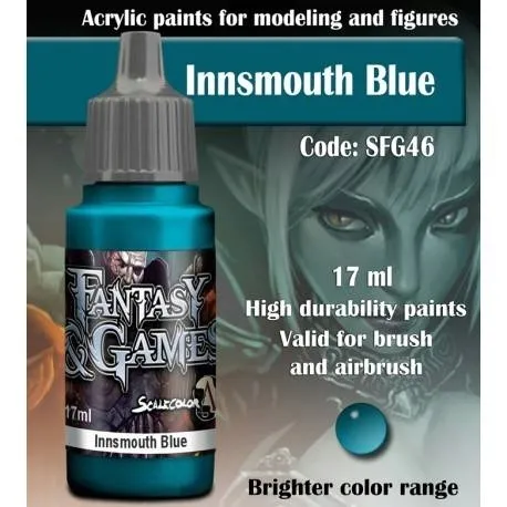 Scale75 - ScaleColor Fantasy & Games: Innsmouth Blue 17ml
