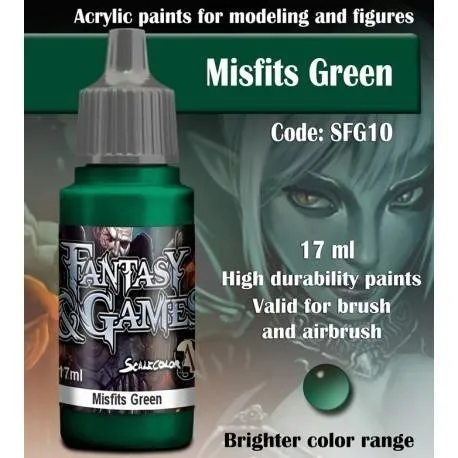 Scale75 - ScaleColor Fantasy & Games: Misfits Green 17ml