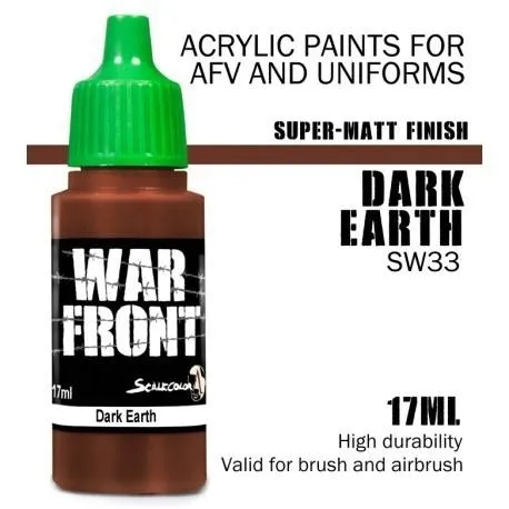 Scale 75: ScaleColor: WarFront - Dark Earth - farba akrylowa 17 ml