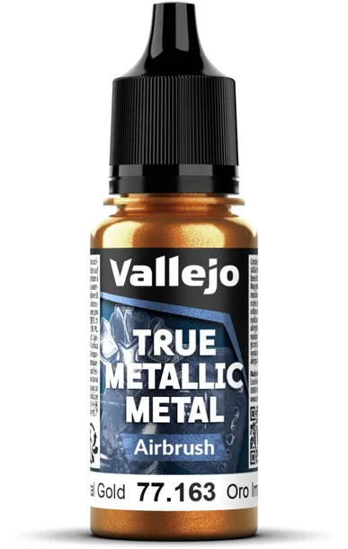 Vallejo 77163 True Metallic Metal 18ml Imperial Gold