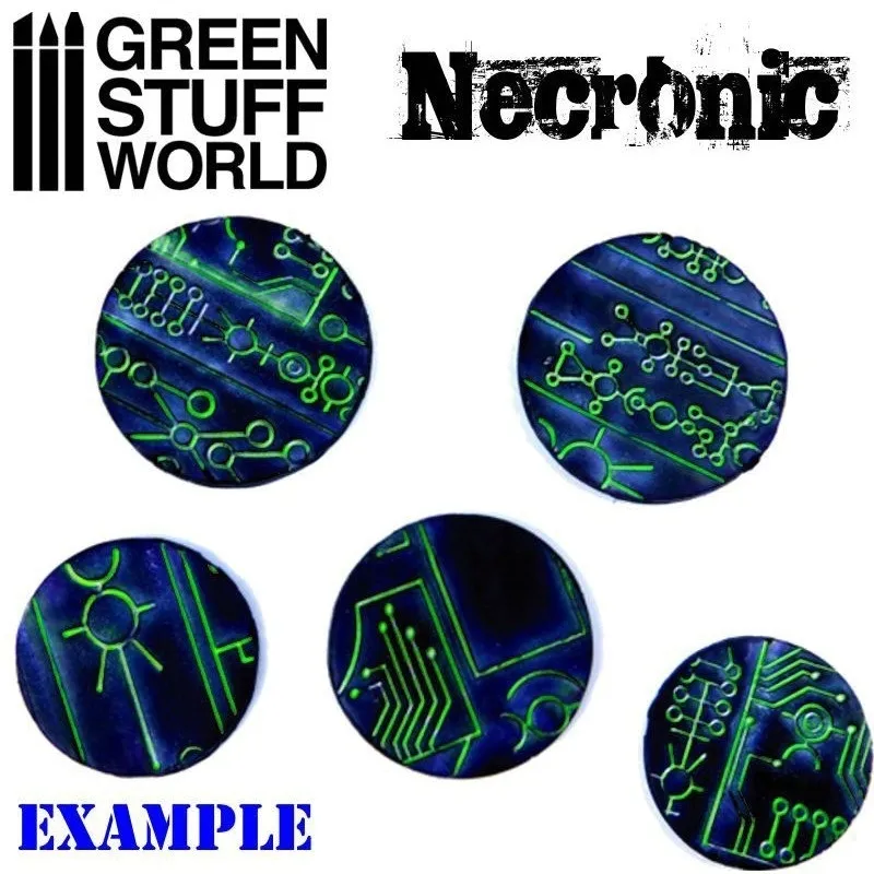 green-stuff-rolling-pin-walek-do-tekstur-necronic-stan-nowy