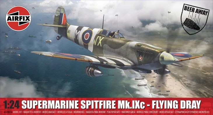 Airfix 17001 Supermarine Spitfire Mk.IXc - Flying Dray 1:24