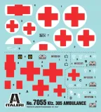 1-72-kfz-305-ambulance-marka-italeri