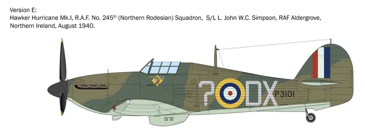 1-48-hurricane-mk-1-aces-model-2838