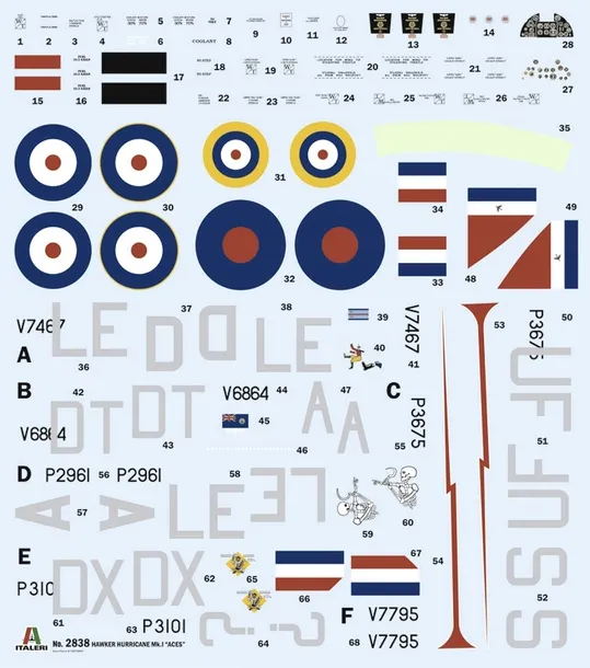 1-48-hurricane-mk-1-aces-marka-italeri-okres-ii-wojna-swiatowa