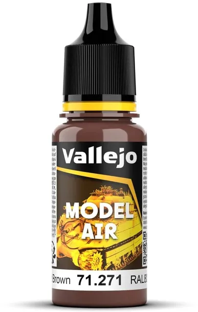 Vallejo 71271 Model Air 18ml German Red Brown