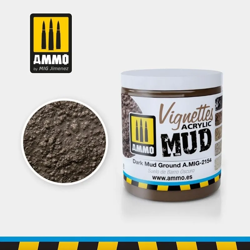 ammo-mig-2154-texture-dark-mud-ground-100ml
