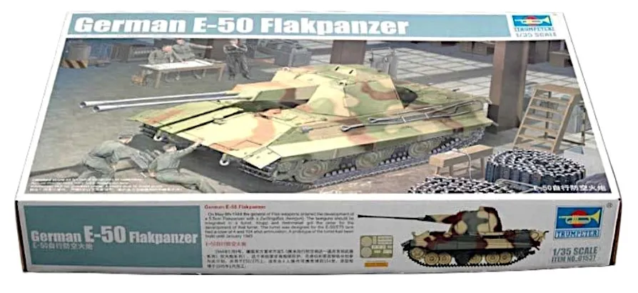 trumpeter-01537-german-e-50-flakpanzer-1-35-marka-trumpeter