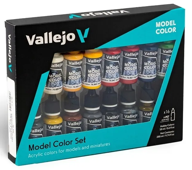 Vallejo 70149 Zestaw Model Color 16 farb Napoleonic Colors French & British