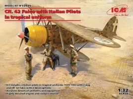 fiat-cr-42-falco-with-italian-pilots-in-tropical-uniform-1-32