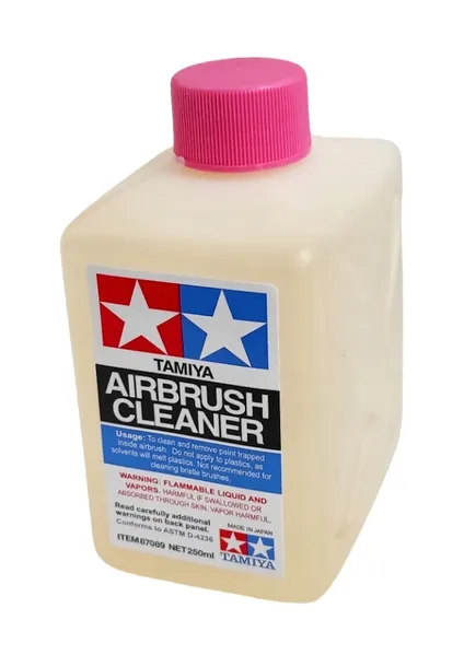 Tamiya 87089 Airbrush Cleaner 250ml płyn do czyszczenia aerografu