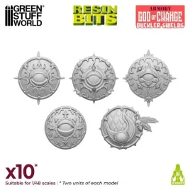 3d-printed-set-god-of-change-bucklers-tarcze-10-szt