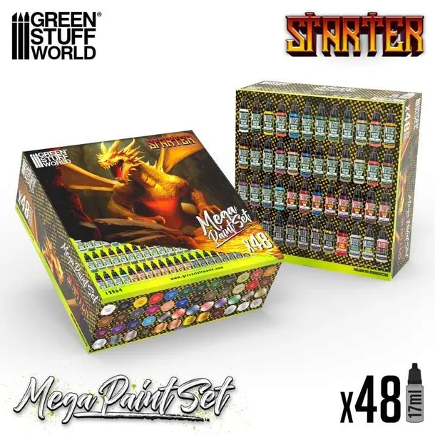green-stuff-starter-mega-paint-set-48-x-17ml