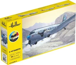 heller-35372-starter-set-douglas-c-47-dakota-1-72