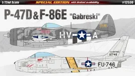 academy-12530-p-47d-and-f-86e-gabreski-polski-as-34-zwyciestwa-1-72
