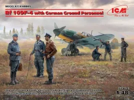 bf-109f-4-with-german-pilots-and-ground-personnel-1-48