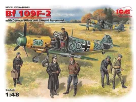 bf-109f-2-with-german-pilots-and-ground-personnel-1-48